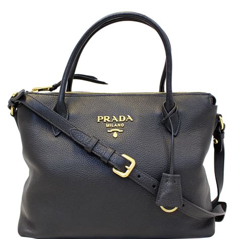 prada leather handbags black|authentic prada leather handbags.